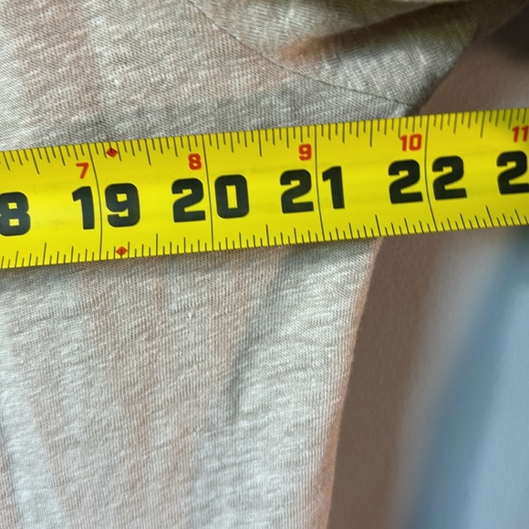 NWT Cupid draped open cardigan in size medium Haygrass linen blend - Picture 6 of 7